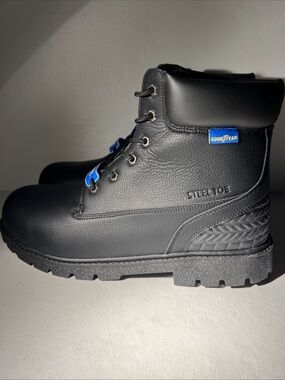 Goodyear Black Steel Toe Work Boots